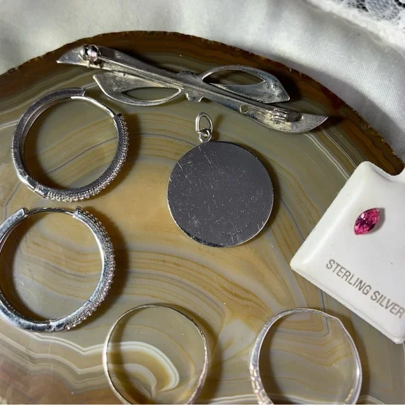 Sterling Silver Lot of 6 PC Vintage To Now
